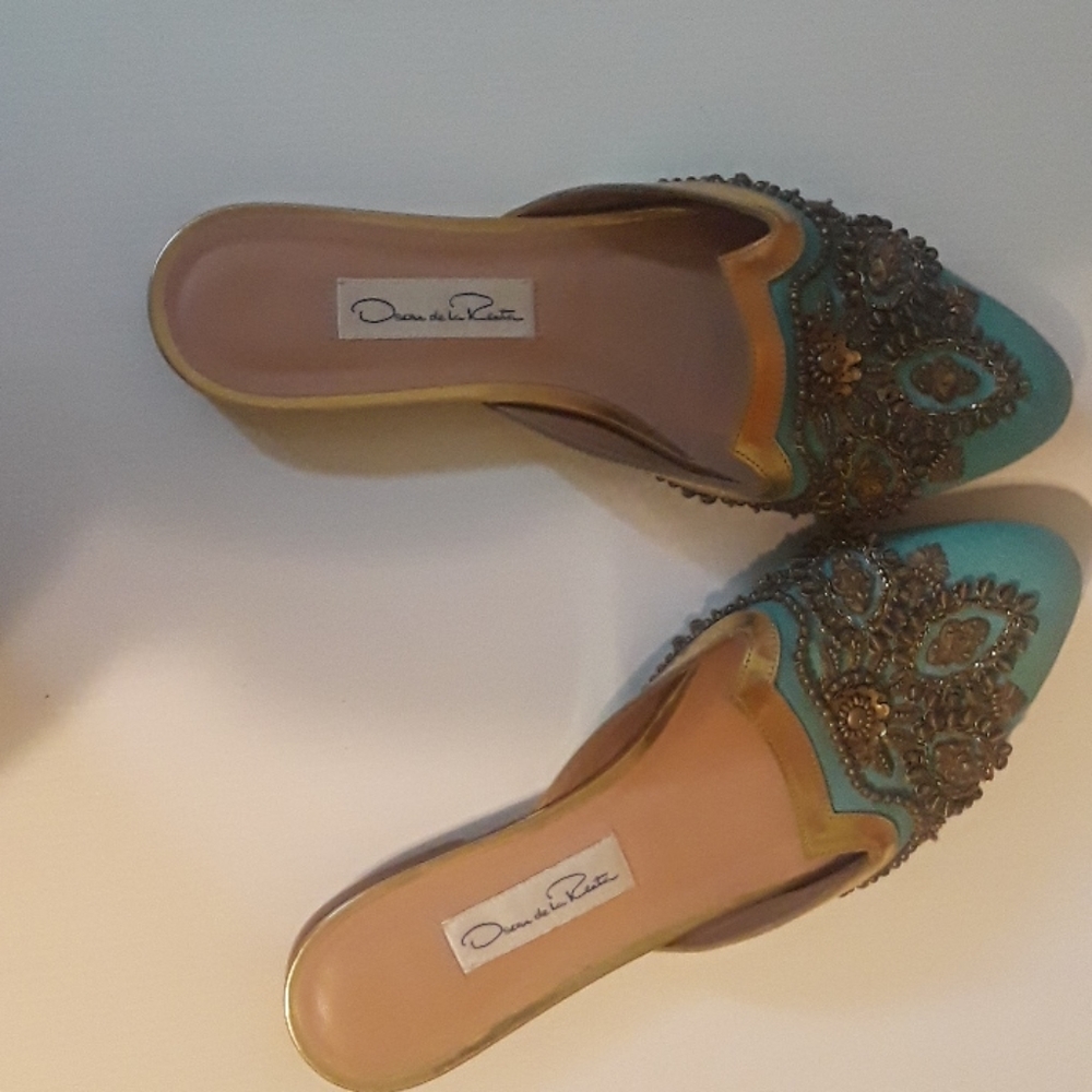 Oscar de la Renta slippers/shoes
